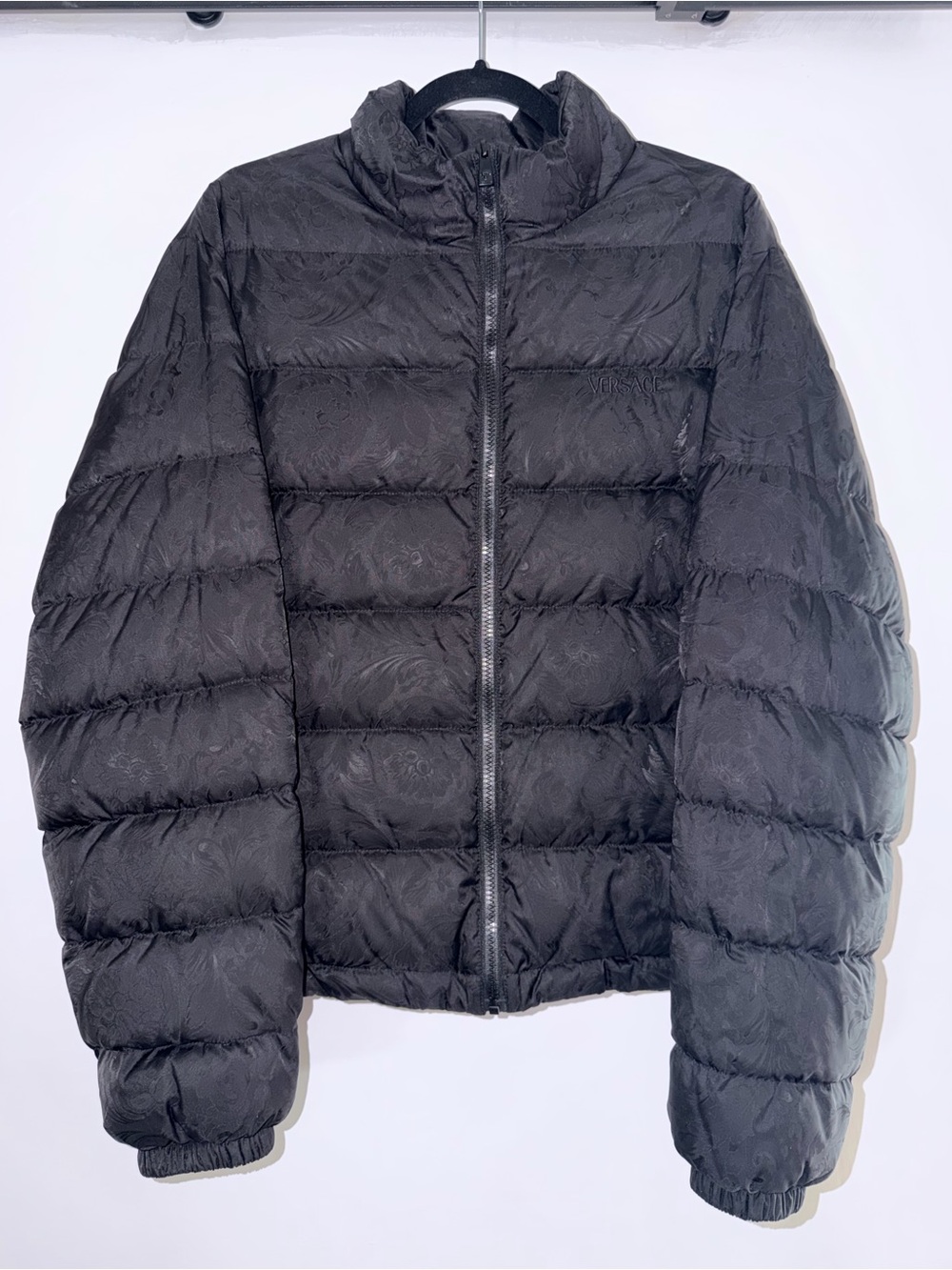 VERSACE Barocco Jacquard Down Puffer Jacket Size 52 *New With Tags*